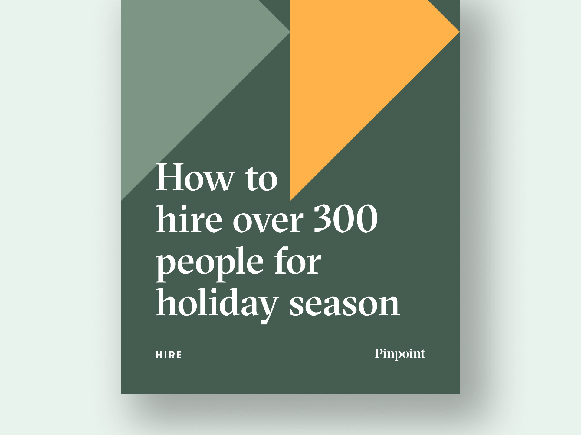 How to hire over 300 new people for holiday season